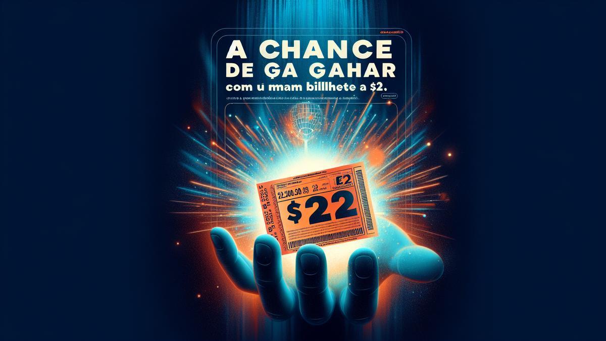 A Chance de Ganhar com um Bilhete de $2
