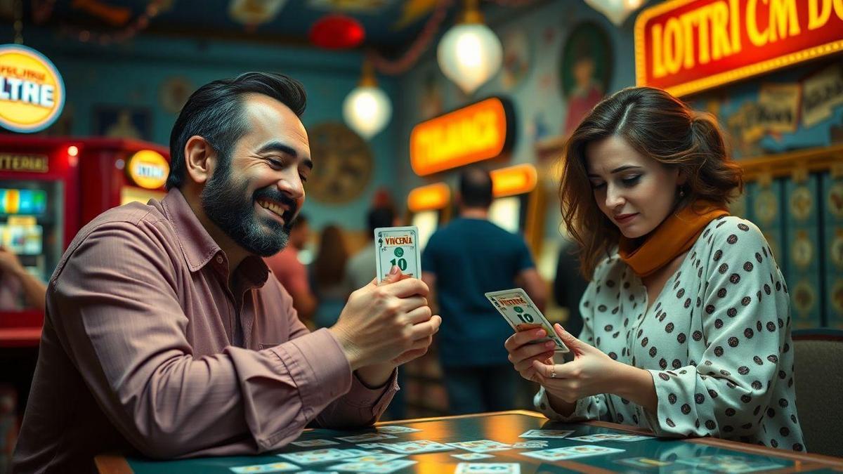 Histórias de perdas e ganhos na loteria